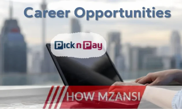 Pick n Pay Jobs