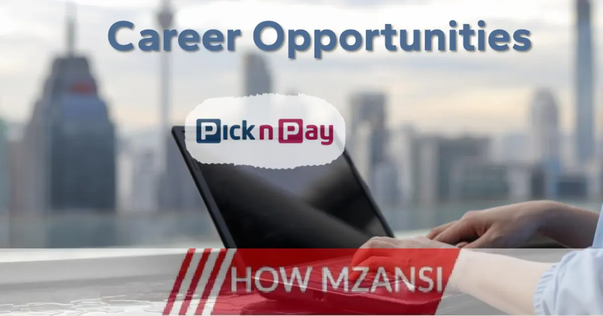 Pick n Pay Jobs