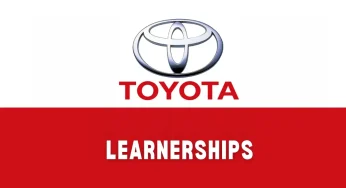 Toyota Maintenance Learnership Programme for unemployed youth