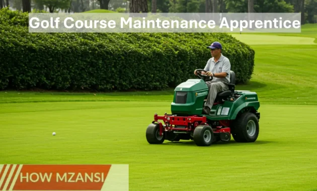 Fancourt is Hiring! Apply Now for the Golf Course Maintenance Apprentice Role! ⏳