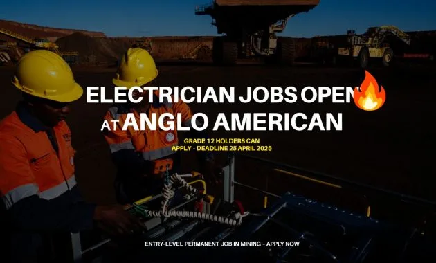 Anglo American Electrician Job