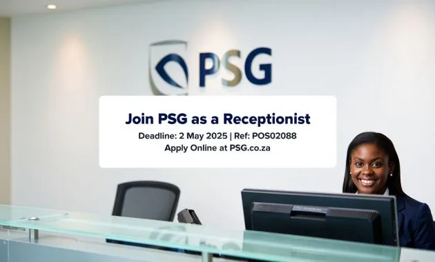 PSG Is Hiring a Receptionist