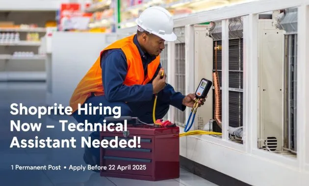 Shoprite is Hiring: Apply Now for a Permanent Technical Assistant Job