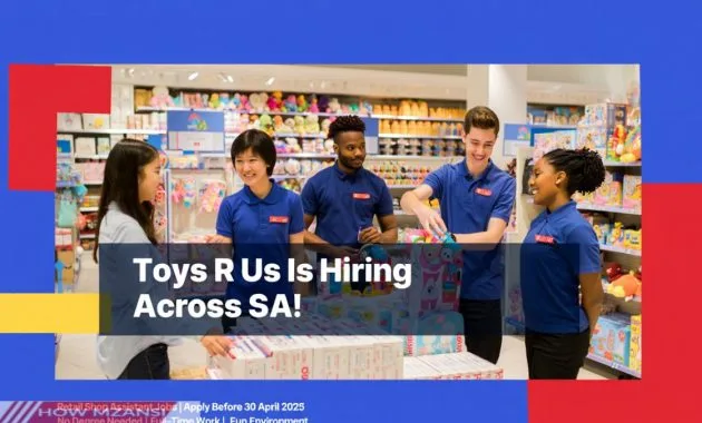Toys R Us Is Hiring Shop Assistants Across South Africa – No Degree Needed