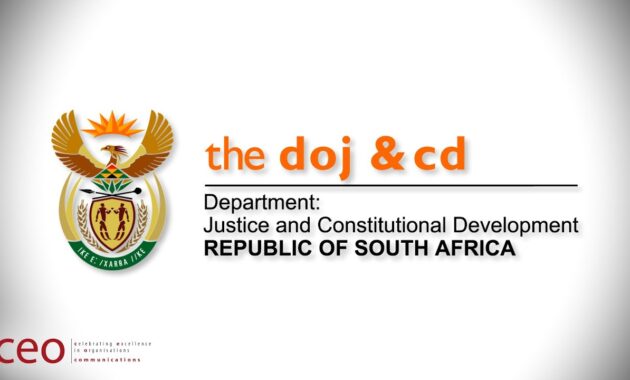 Department of Justice and Constitutional Development