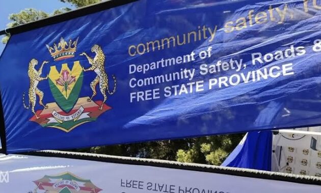 Free State Department of Community Safety, Roads and Transport