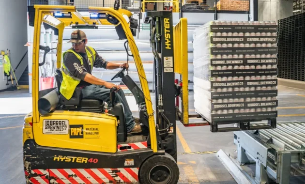 Rosstone Professional Solutions Forklift operator