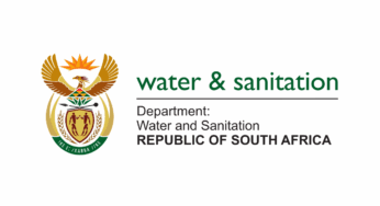 The Department of Water and Sanitation Water Control Aid Vacancies (X22 Posts) for 2025